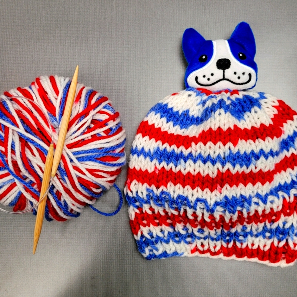 Dog Topper Kids Beanie